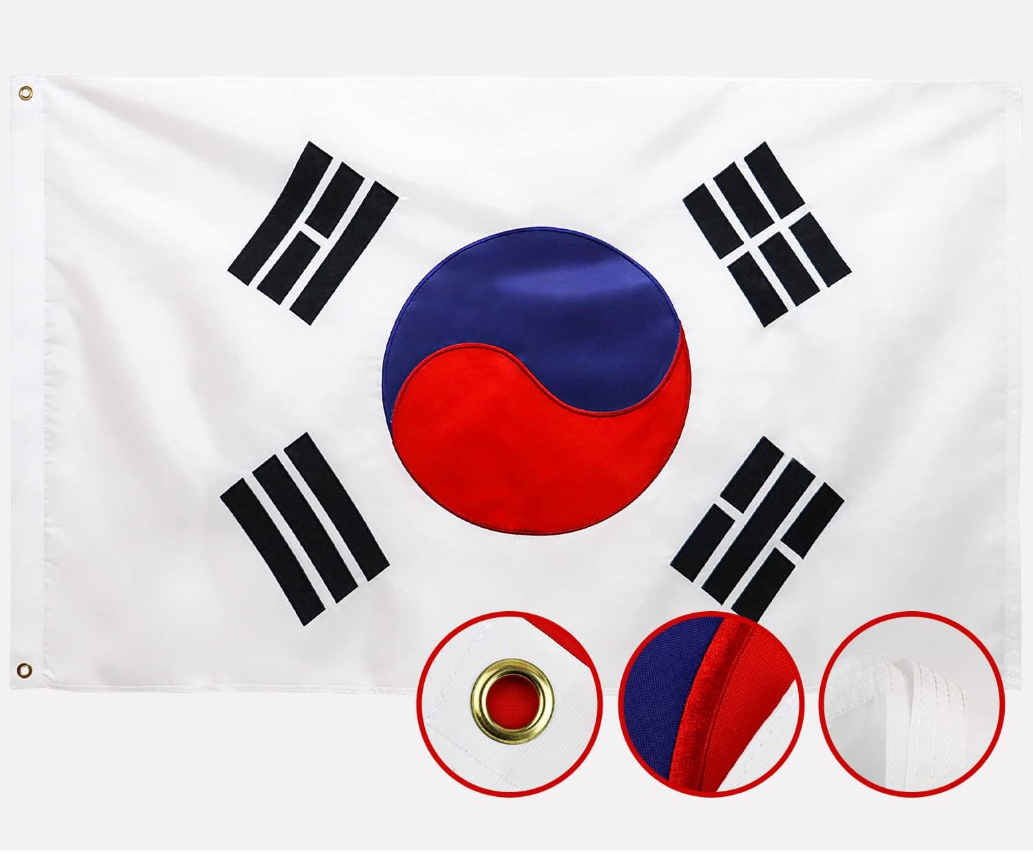 穆棱韩国国旗 3x5ft